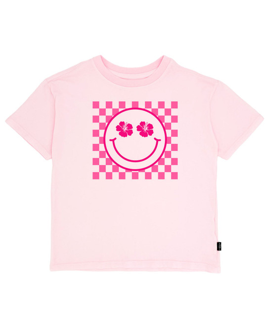 Feather 4 Arrow Girls' Happy Oversized Tee front view