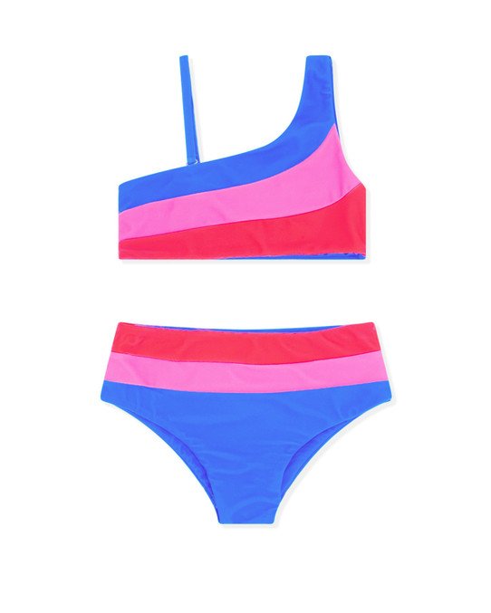 Feather 4 Arrow Girls' Rays 4 Days Bikini Marina Blue side view