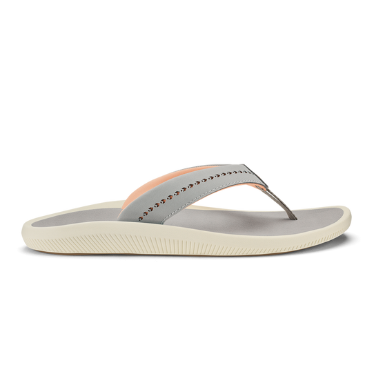 The Olukai Women's Ulele Sandals in Ash