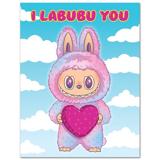 I Labubu You Card