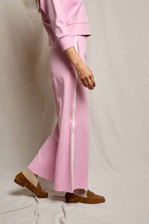 perfectwhitetee Women's Mikos Travel Pants in Sugar Pink