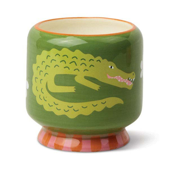 Paddywax A Dopo Crocodile Candle Prickly Pear detail view
