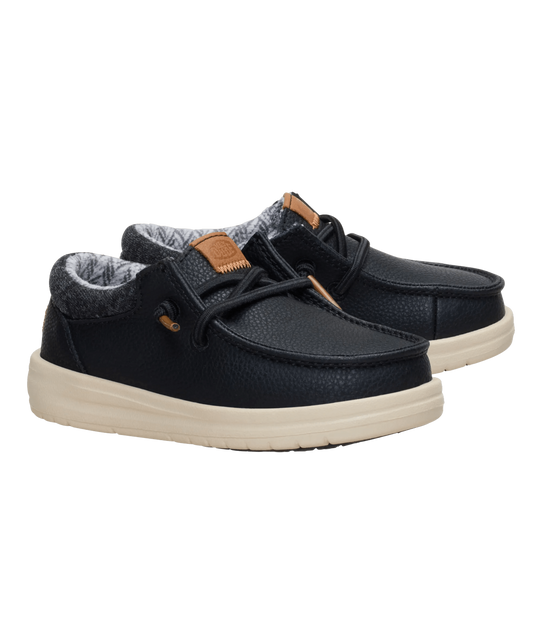 The HeyDude Toddlers' Paul Classic Shoes in Black