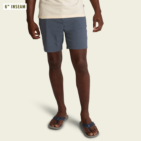 Howler Brothers Men's Horizon Tech Shorts in Dark Slate