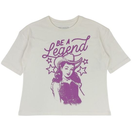 Tiny Whales Girls' Be a Legend Tee
