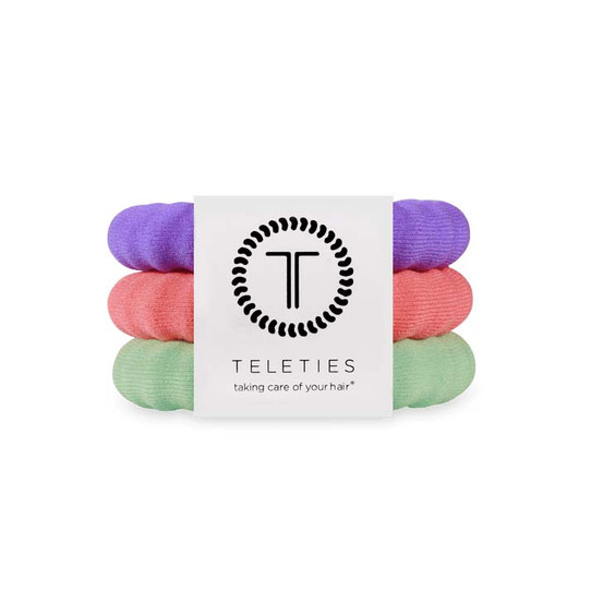 Teleties Large Nylon Hair Ties in Color Rush