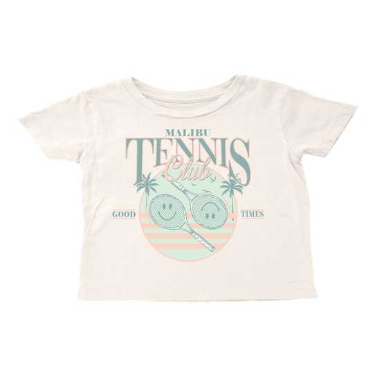 Tiny Whales Girls' Tennis Club Tee