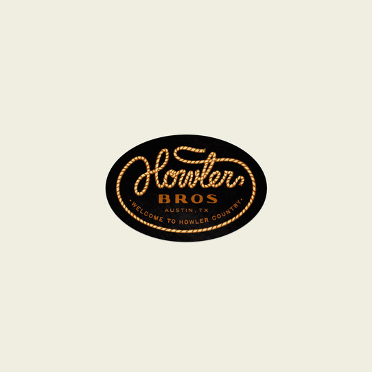 Howler Brothers Howler Lasso Sticker Howler Lasso Sticker detail