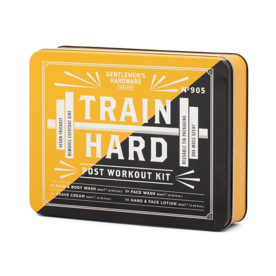 Gentlemen's Hardware Post Gym Kit Gentlemen's Hardware Post Gym Kit contents display