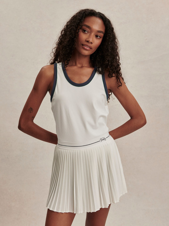 Varley Women's Tegan Performance Tank Top in White