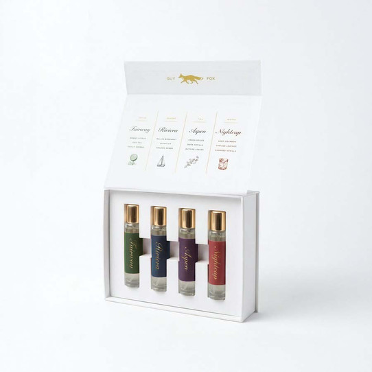 Guy Fox Founder's Reserve Travel Set complete four-piece set