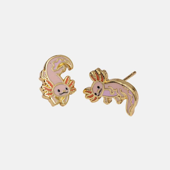 Yellow Owl Workshop Axolotl Stud Earrings