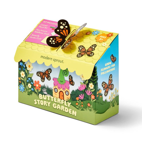 Modern Sprout Magical Minds Garden Kit - Butterfly Story Garden