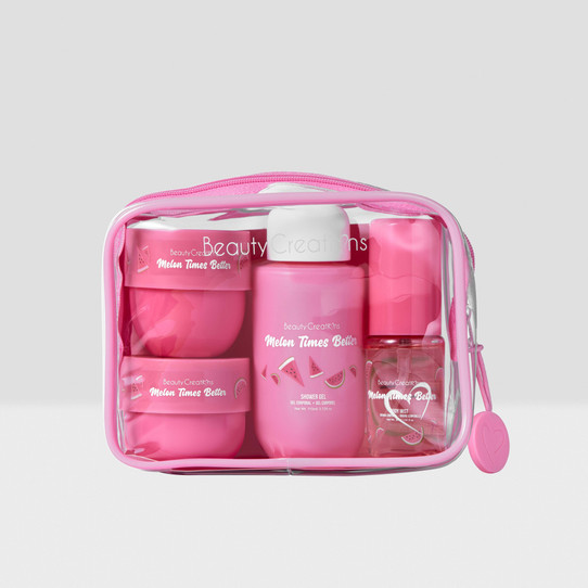 Sweet Dose Mini Body Care Kit Melon Times Better full set