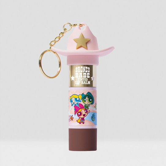 The Powerpuff Girls Tinted Lip Balm in Bronco Babe