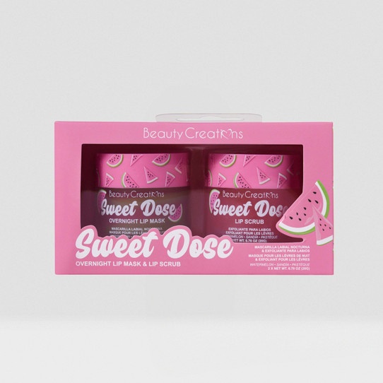Sweet Dose Overnight Lip Mask & Lip Scrub - Watermelon