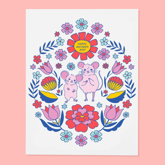 The Good Twin Little Mouse Mother's Day Card