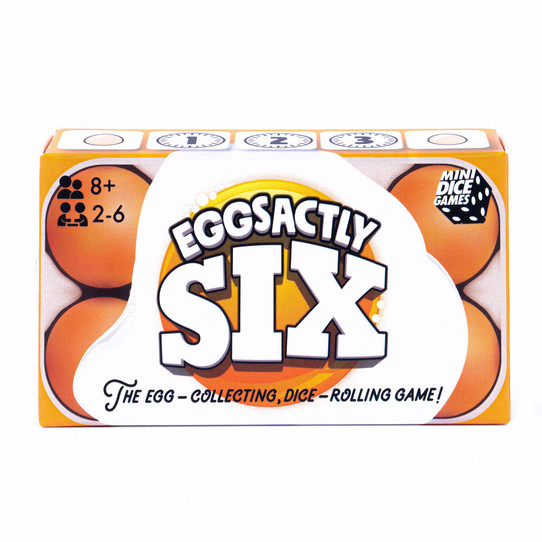 Professor Puzzle Eggsactly Six Mini Dice Game