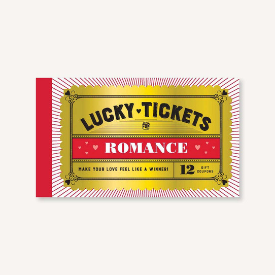 Chronicle Books Lucky Tickets For Romance product detail