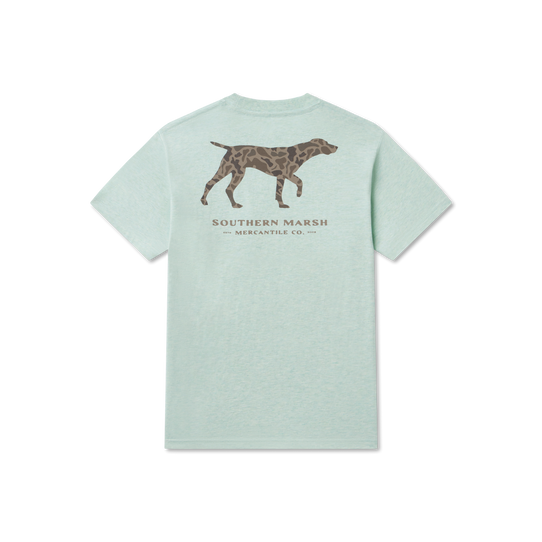 Southern Marsh Boys' Originals Camo Pointer Tee - Washed Honeydew