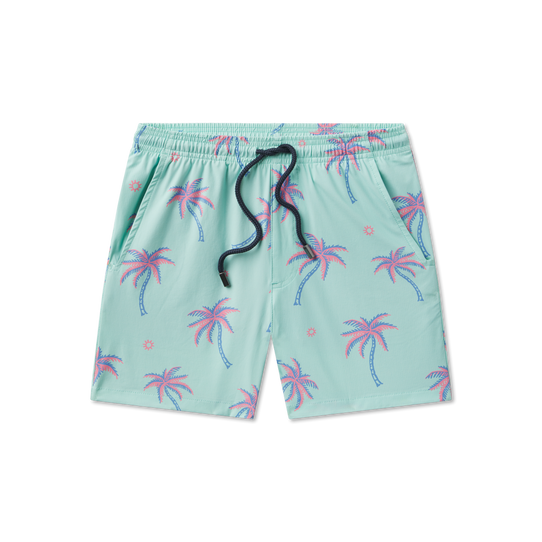 Southern Marsh Boys' Palms FieldTec Ripstop Performance Trunks Antigua Blue