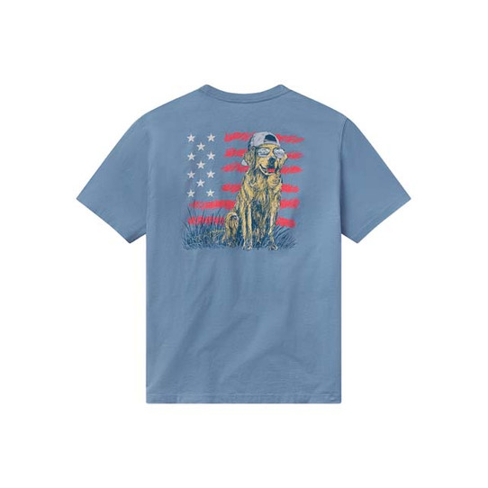 The Southern Shirt Men's Atta Boy Tee in Nautical Navy