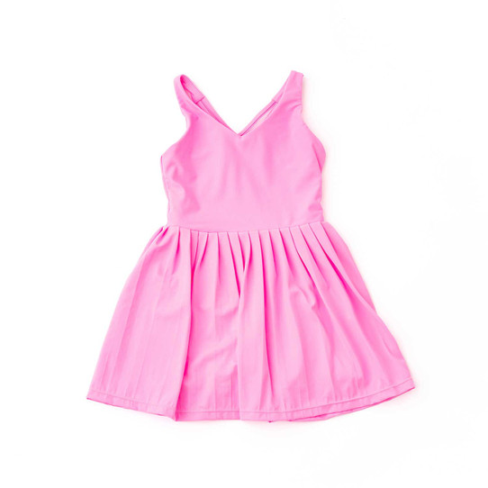 Shade Critters Girls' Pleated Active Dress Shade Critters Girls' Pleated Active Dress back view