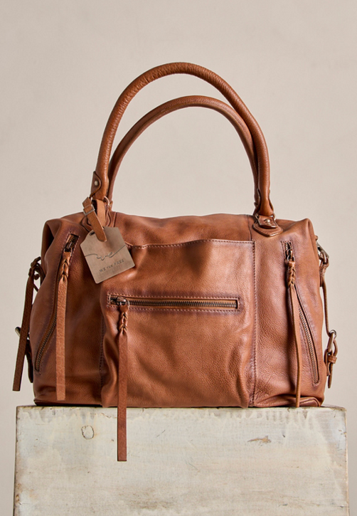 Free People We The Free Emerson Tote Bag Saddle back