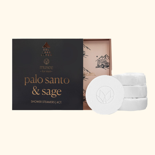Musee Palo Santo & Sage Shower Steamer
