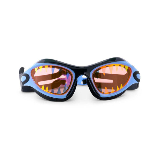 Bling2o Boys' Covert Chomp Swim Goggles in Deep Cover strap view
