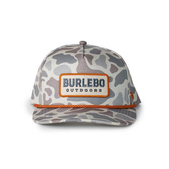 The Burlebo Hunting Season Snapback Hat in Camo
