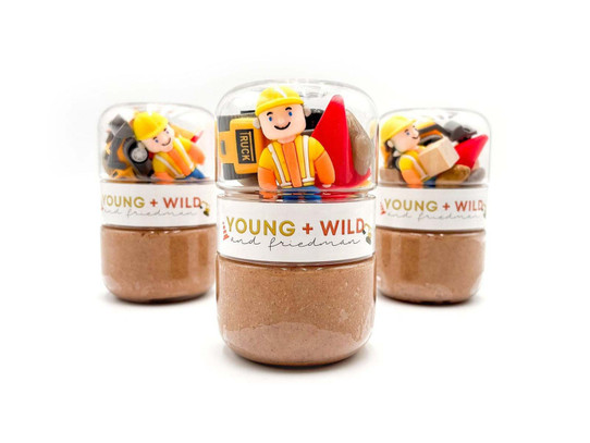 Young + Wild Friedman Construction Grab & Go Dough Jar