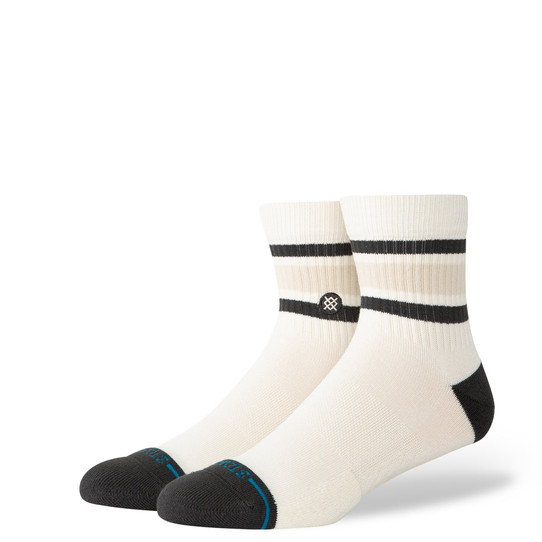 Stance Boyd Quarter Socks Grey detail view