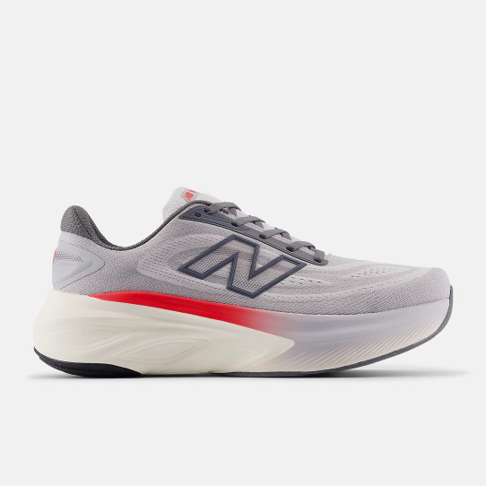 New Balance Men's Fresh Foam X More v6 Running Shoes Grey Matter bottom view