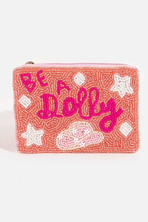 Be A Dolly Seed Bead Coin Purse
