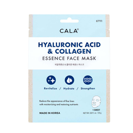 Hyaluronic Acid & Collagen Essence Facial Masks