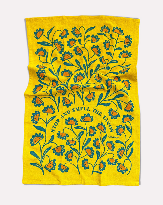 El Arroyo Flour Sack Kitchen Towel - Smell The Tacos