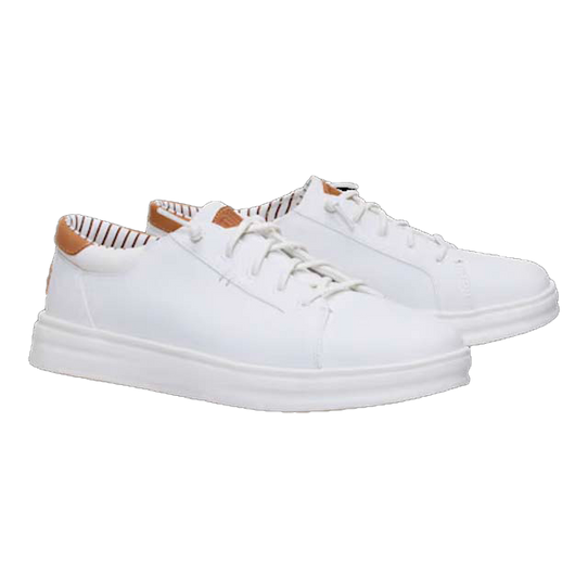 HeyDude Men's Paul Pro Classic Shoes White sole view