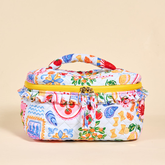 The Darling Effect Glam & Go Quilted Cosmetic Bag