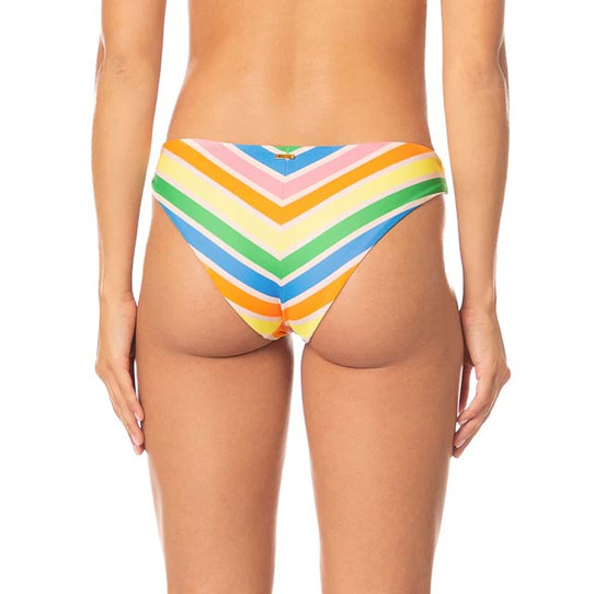 The Maaji Women's Rhythmic Iconic Low Rise Bikini Bottoms in Open Yellow