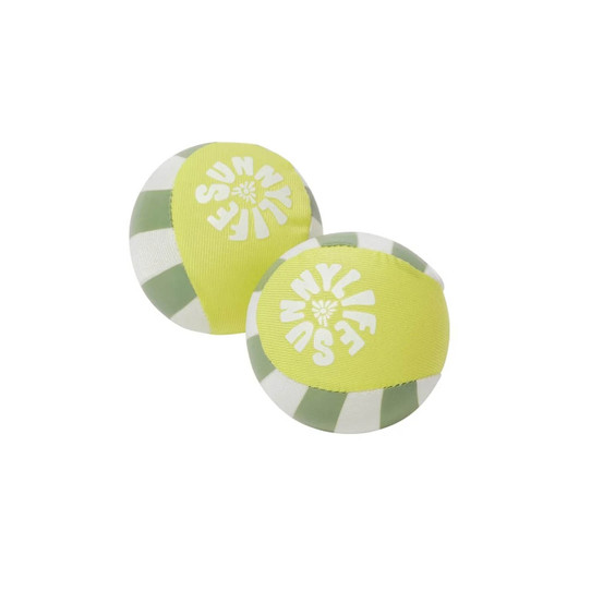 Sunny Life Skim Ball Set in Tides Out Citrus