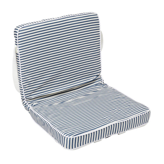 Sunny Life Take Anywhere Folding Chair in Navy Stripe