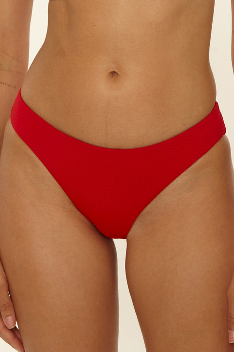 The Becca Women’s Riviera Hipster Bikini Bottoms in Apple