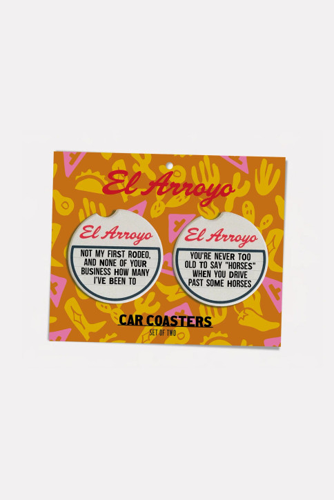 El Arroyo Car Coaster Set First Rodeo