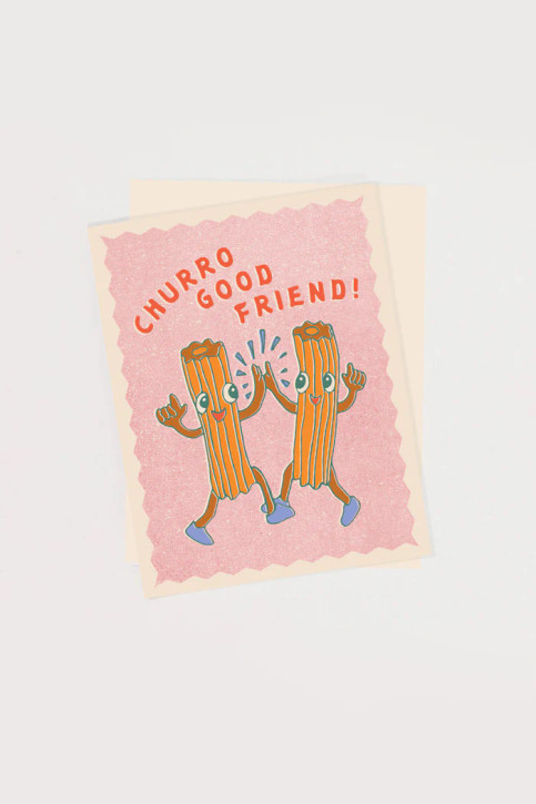 El Arroyo Churro Friend Greeting Card front