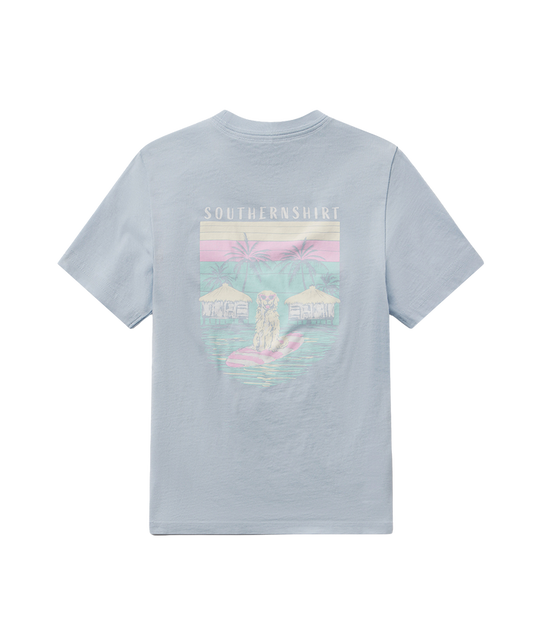 Southern Shirt Girls' No Ruff Waters Tee Southern Shirt Youth No Ruff Waters Tee front view