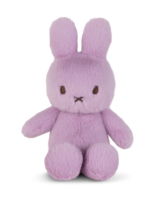 Bon Ton Toys ECO Fuzzy Miffy Plush Lilac detail view