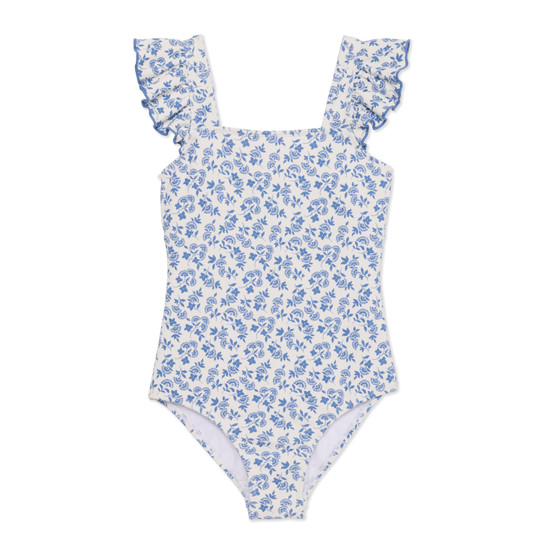 Raisins Girls' Day Dreamer Tangal One-Piece Swimsuit SLAT back view