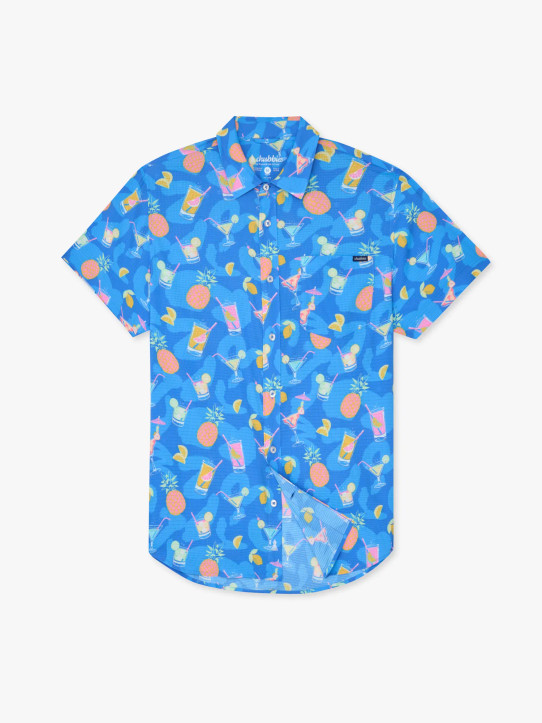 Chubbies Men's Breezetech Friday Shirt Sunday Funday full view