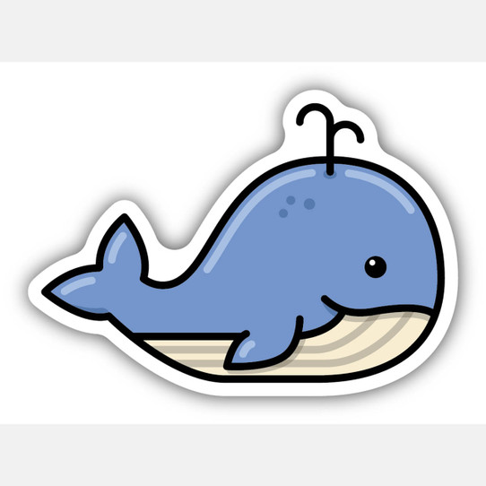 Stickers Northwest Spouting Whale Sticker